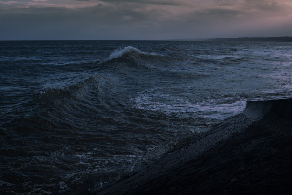 Into the ink of the sea - Omaha Beach 2019